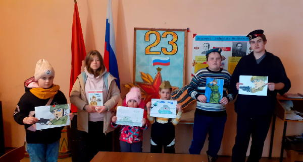 познавательный час «Праздник Армии родной»