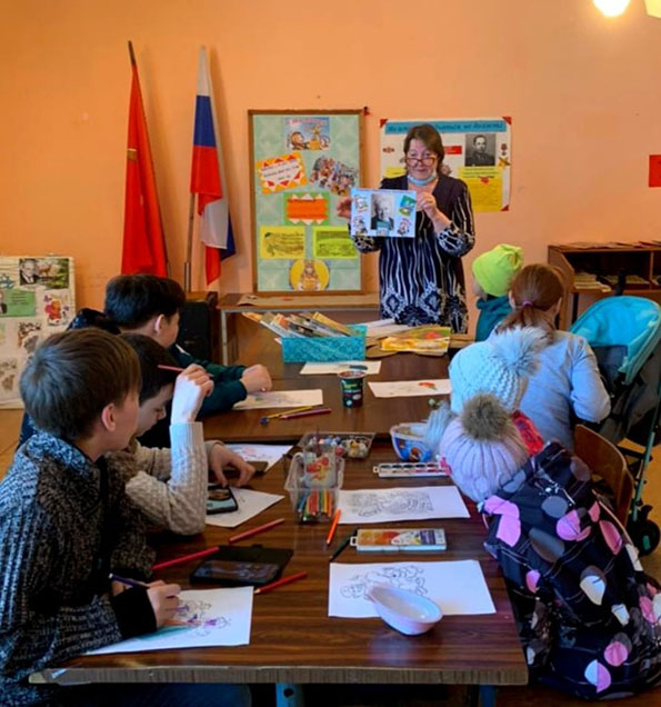 литературные посиделки «Добрый дедушка Корней собирает всех друзей»