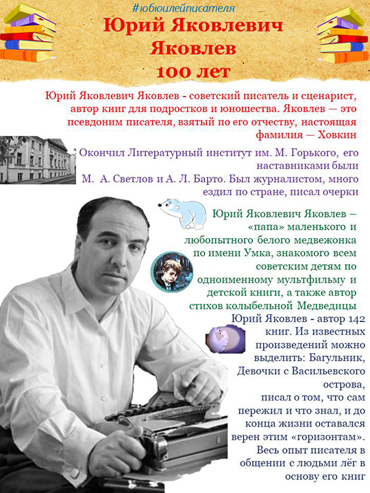 Юрий Яковлевич Яковлев. Досье в инфографике